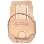 McGuire Nicholas 466V Tape Measure Holder in Tan Saddle Leather
