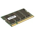 Crucial Technology CT12864X335 1GB PC2700 DDR 333MHZ 200PIN SODIMM 2.5V CL2.5 Unbuffered Non-ECC Upgrade Memory Module