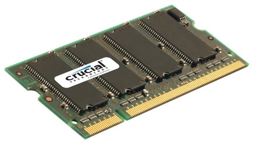 Crucial 2GB Set(2x1GB) 200-Pin PC2 5300 667Mhz SODIMM DDR2 RAM