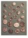 Selection of Celtic and Roman Silver Coins Found at Eriswell, Suffolk Art Giclee Poster Print, 18x24