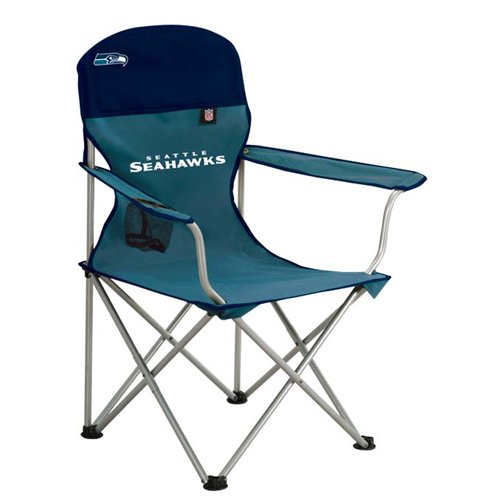 Buy Seattle Seahawks NFL Deluxe Folding Arm Chair by Northpole Ltd. by NORTHPOLE
