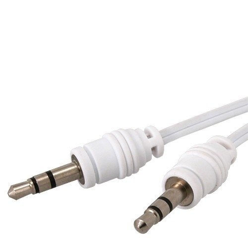 Apple iPod MP3 Car Audio Auxiliary Retractable Cable 3.5mm image