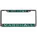 Marshall Thundering Herd Green Mirror License Plate Frame
