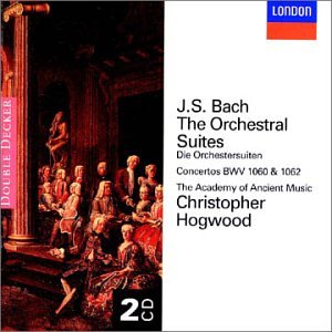 CD-Charts  Search : Bach: Orchestral Suites BWV 1066-1069; Concerti BWV 1060, 1062 /AAM · Rousset · Hogwood