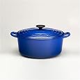 Le Creuset 5.5-Quart Round French Oven with Cover: Cobalt