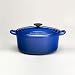 Le Creuset 5.5-Quart Round French Oven with Cover: Cobalt