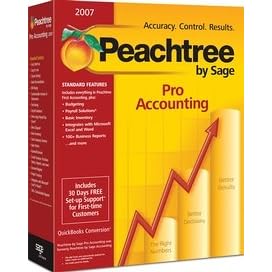 Peachtree By Sage Pro Accounting 2007