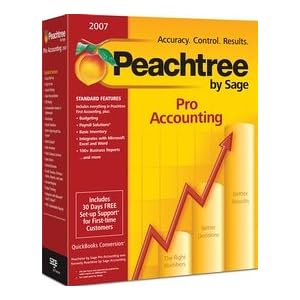 Peachtree By Sage Pro Accounting 2007 by SAGE - PEACHTREE