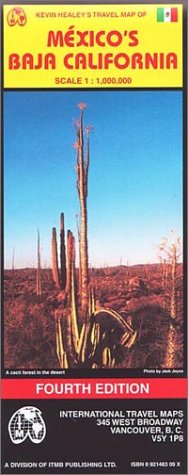 City Travel Guides Discounted  Livres : Carte routière : Mexique - Baja Californie
