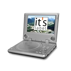 ITS Label - SDP-1730S - Lecteur DVD portable - 7 pouces - DiVX - Silver