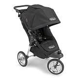 Baby Jogger City Elite Single Stroller - Black/Black