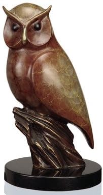 San Pacific International 8.5H in. Nightflyer Owl Statue