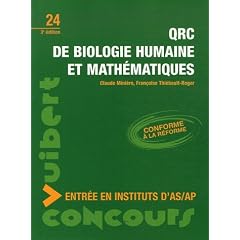 QRC de biologie humaine et math�matiques