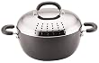 Circulon Total 5-1/2-Quart Casserole with Locking Colander Lid
