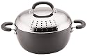Circulon Total 5-1/2-Quart Casserole with Locking Colander Lid