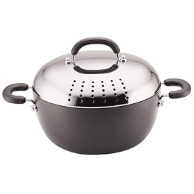 Circulon Total 5-1 2-Quart Casserole with Locking Colander Lid by Circulon
