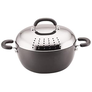 Circulon Total 5-1 2-Quart Casserole with Locking Colander Lid by Circulon