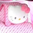 BIG Hello Kitty Face Car Seat Soft Plush Head Pillow Cushion