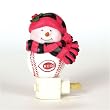 Cincinnati Reds MLB Home Run Snowman Night Light (5")