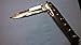 1 X GOLD Milano Handle & Blade Godfather POCKET KNIFE