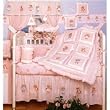 Twinkle Toes 6-Piece Baby Crib Bedding Set