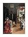 Annunciation by Lorenzo Lotto. Size 15.23 inches width by 21.75 inches height. High Quality Art Poster Print
