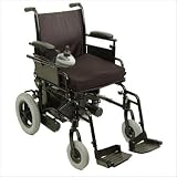 P9000 XDT Folding Power Wheelchair Seat Size: 18 W x 18 D