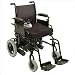 P9000 XDT Folding Power Wheelchair Seat Size: 18