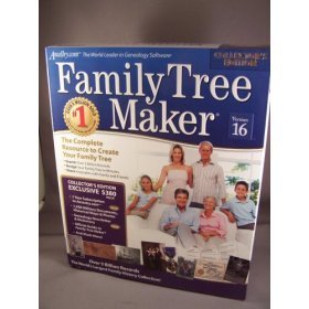FAMILY TREE MAKER VERSION 16 COLLECTORS EDITION (WIN 98,ME,2000,XP)