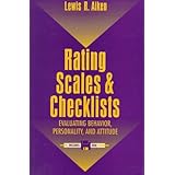 Rating Scales and Checklists: Evaluating Behavior, Personality, and Attitude (Book and Disk) by Scales