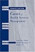 Cases in Health Services Management