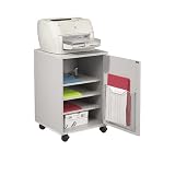 Single Fax and Printer Stand - Gray