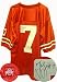 Ted Ginn, Jr. Signed Ohio State Red Jersey