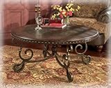 Rafferty Round Cocktail Table by Ashley - Metal (T382-8)