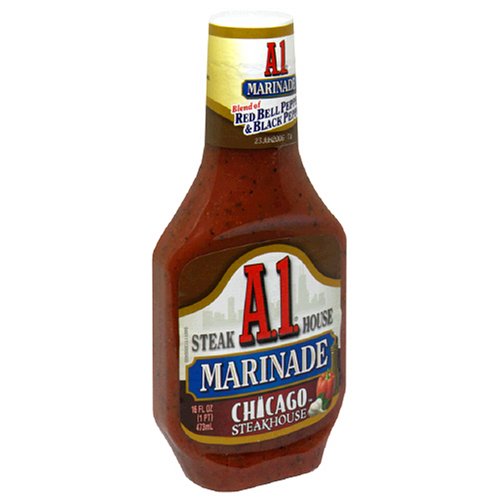 A.1. Steak House Marinade, 16-Ounce Bottles (Pack of 6)