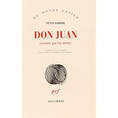 Don Juan : (Racont� par lui-m�me)