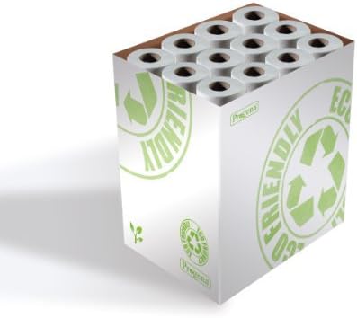 Progena Premium White 20" Couch Roll 50M (12) - Best value by EconoGroup