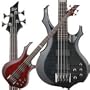 ESP LTD F-414FM Flamed Maple Electric Bass Guitar See-Thru Black Cherry