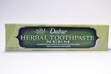 Dabur Herbal Neem Toothpaste 3.38 Fl Oz