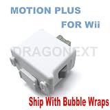 Remote Motion Plus Motionplus For Nintendo Wii + Case White