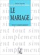 Le mariage