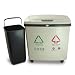 Kitchen & Housewares : Smart 60L Stainless Steel Automatic Intelligent Infra Red Automatic Auto Bin Commercial Kitchen Recycle Bin Mirror Twin Pail