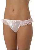 Jezebel Satin Doll low rise flutter bikini