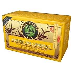Triple Leaf Teas - American Ginseng, 20 bag
