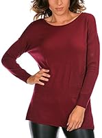 Fleur Bleue Jersey Iris (Burdeos)