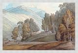 Produkt-Bild: Bild mit Rahmen: Francis Towne, The Vale of St. John, Cumb, 71 x 46 - Aluminium Basic M: Silber matt