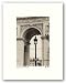 Lamp Inside Arc de Triomphe by Christian Peacock 9"x6" Art Print Poster