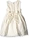 American Princess Girls' Embroidered Organza Dress