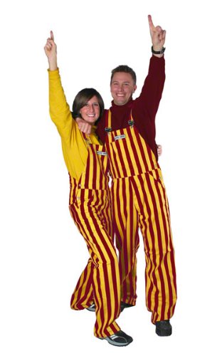 Maroon/Gold Game Bibs Overalls