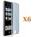 Anti Glare Screen Protector 6 Pack + High Quality Stereo Earphones + Fosmon's Metal Stylus for Apple iPod Touch 2nd (2G) 3rd (3G) Generation Accessories Combo